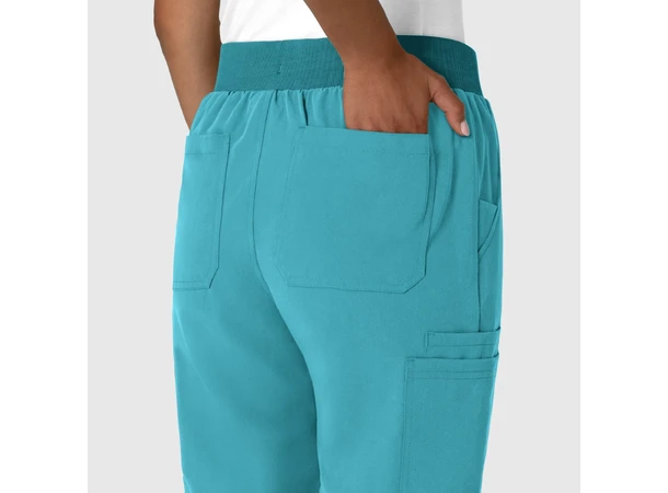 Nova Damebukse med strikk i livet Teal Blue XXL 