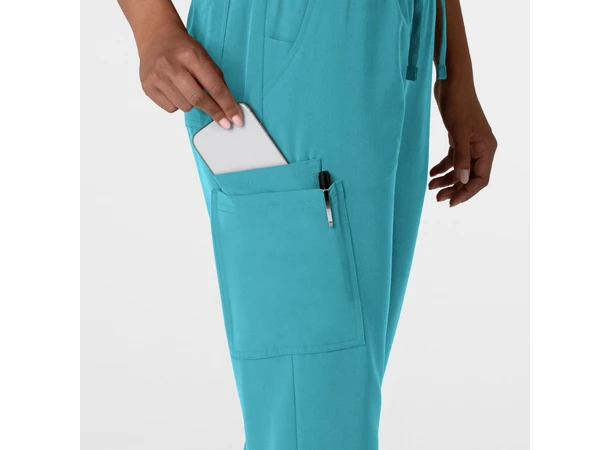 Nova Damebukse med strikk i livet Teal Blue XXL 