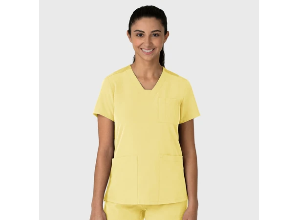 Nova Dametunika med V-hals Sunshine Yellow XL 