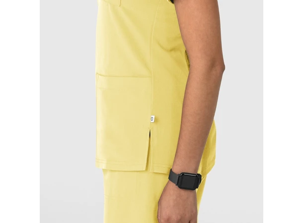 Nova Dametunika med V-hals Sunshine Yellow XL 