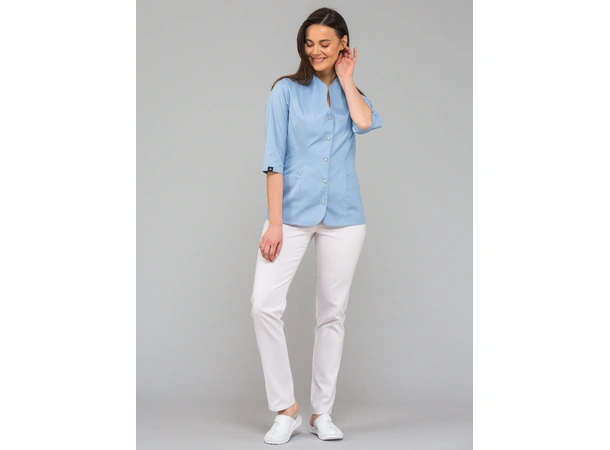 ROZA Dametunika med 3-kvart arm Blue S 