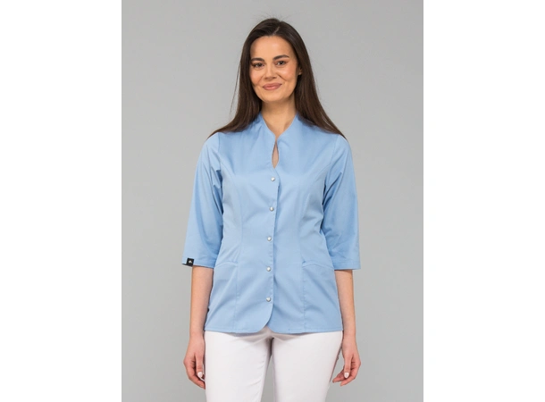 ROZA Dametunika med 3-kvart arm Blue S 