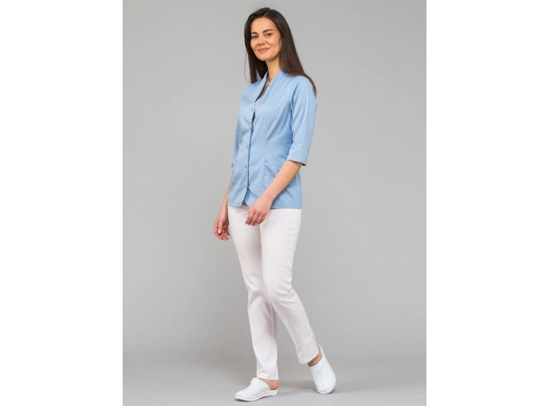 ROZA Dametunika med 3-kvart arm Blue S 