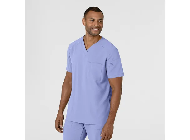 Renew Herretunika med fem lommer Ceil Blue L 