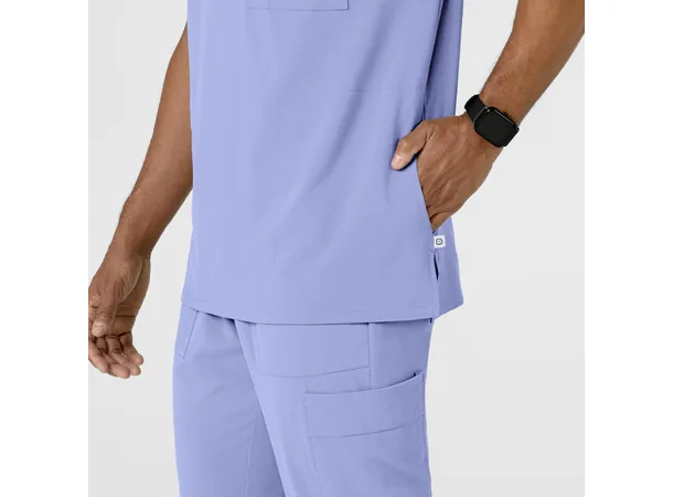 Renew Herretunika med fem lommer Ceil Blue L 