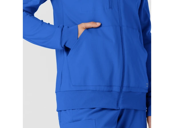 Renew Knit Damejakke med hette Royal S 