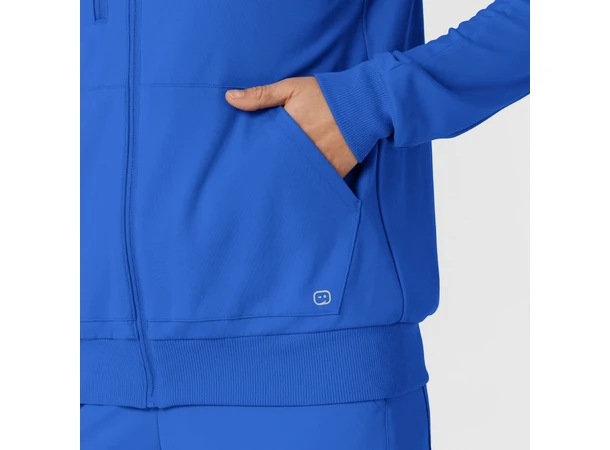 Renew Knit Damejakke med hette Royal S 