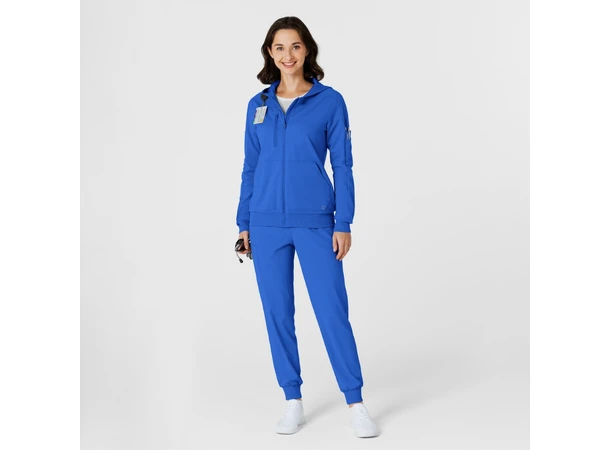 Renew Knit Damejakke med hette Royal S 