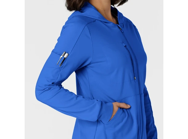Renew Knit Damejakke med hette Royal S 