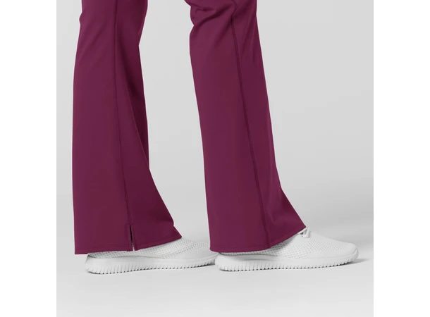 Renew Knit Yogabukse med strikk i livet Wine XL 