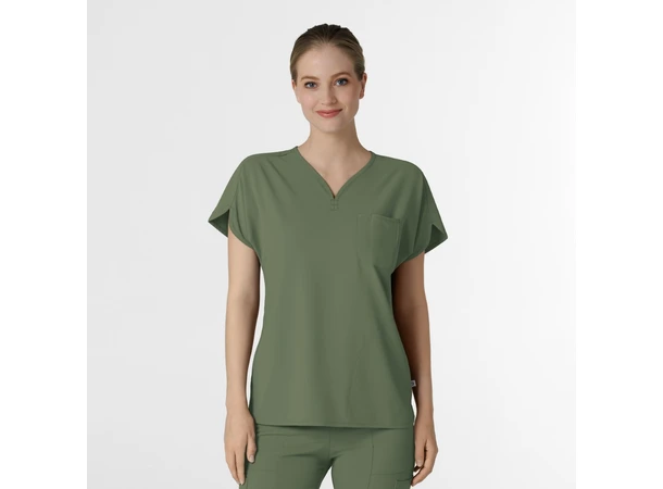 Renew Tunika med Hjerteformet hals Olive S 