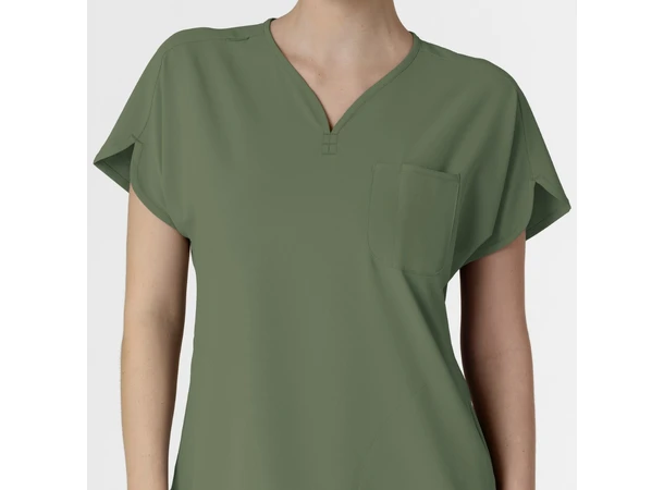 Renew Tunika med Hjerteformet hals Olive S 