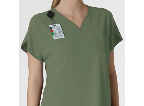 Renew Tunika med Hjerteformet hals Olive S 