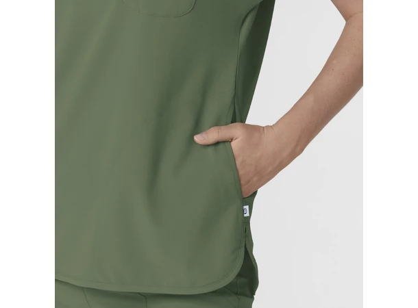 Renew Tunika med Hjerteformet hals Olive S 