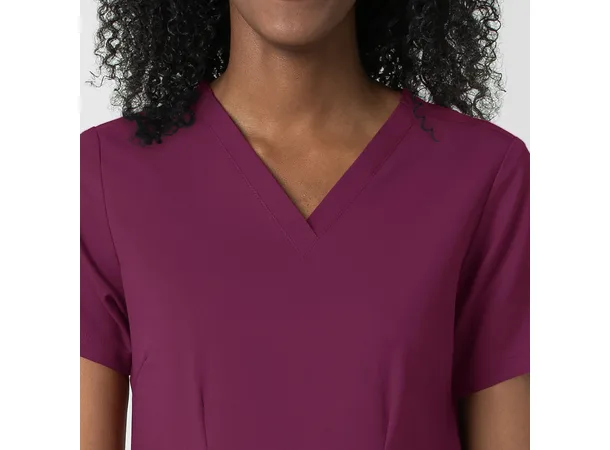 Thrive Dametunika med frontlommer Wine XXL 