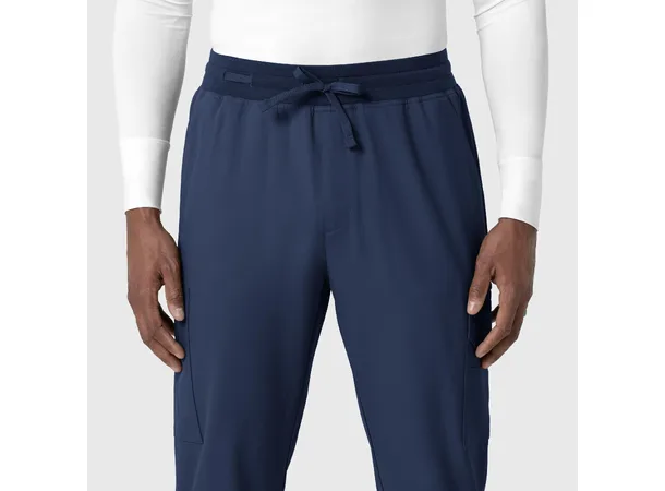Thrive Herrebukse med snøring i livet Navy L 