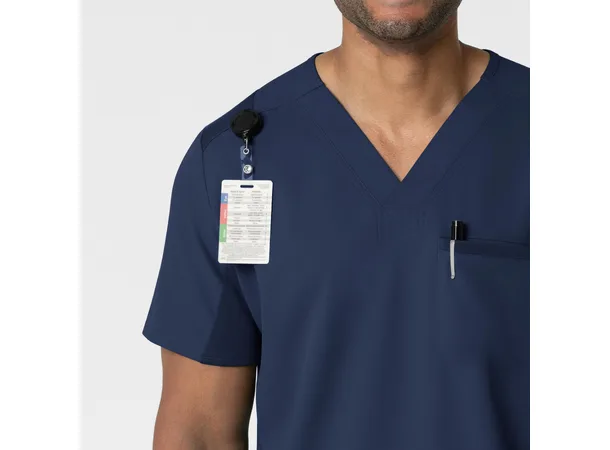 Thrive Herretunika med brystlomme Navy XL 