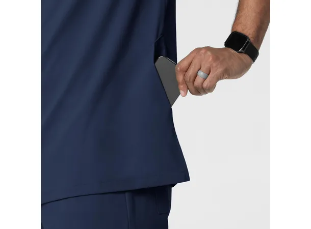 Thrive Herretunika med brystlomme Navy XL 