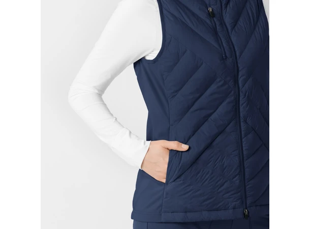 Tynn dunvest for dame Navy L 