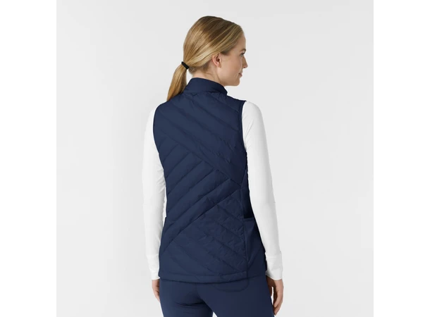 Tynn dunvest for dame Navy L 