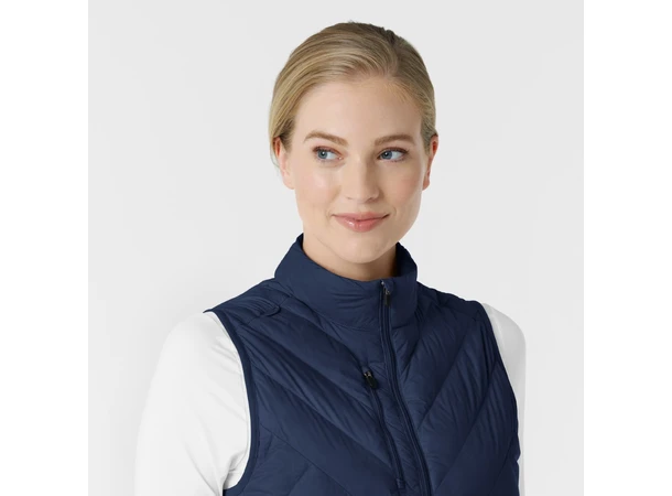 Tynn dunvest for dame Navy L 