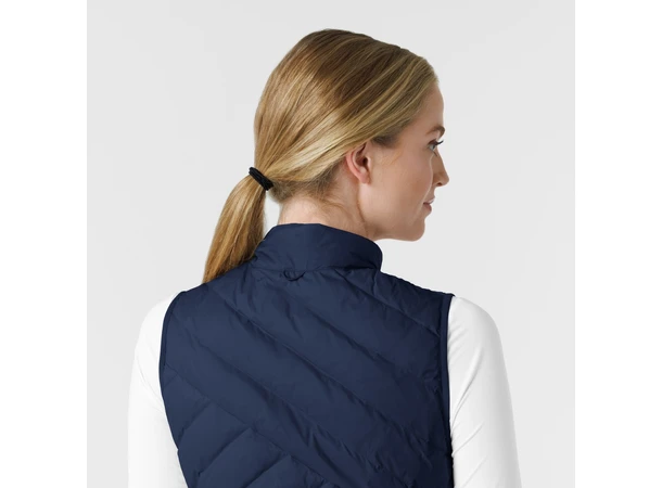 Tynn dunvest for dame Navy L 