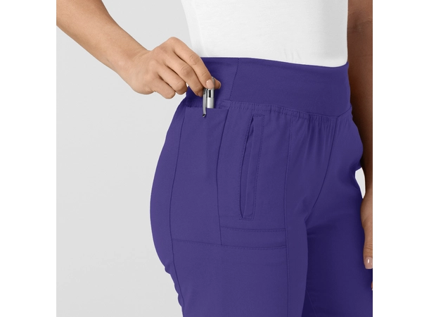 W123 Damebukse med strikk i ben Grape XXL 