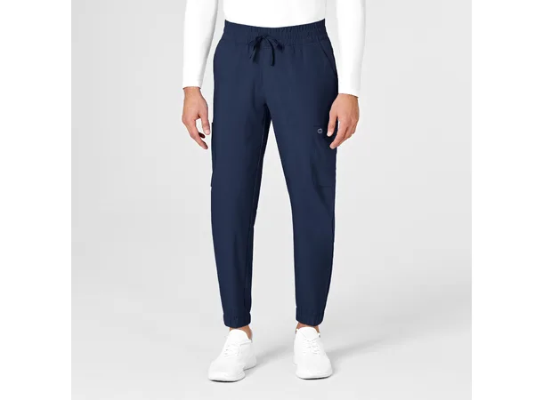 W123 Herrebukse med cargolommer Navy L 
