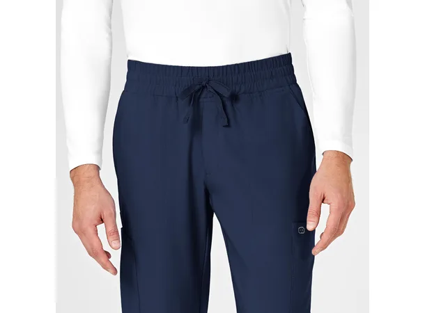 W123 Herrebukse med cargolommer Navy L 