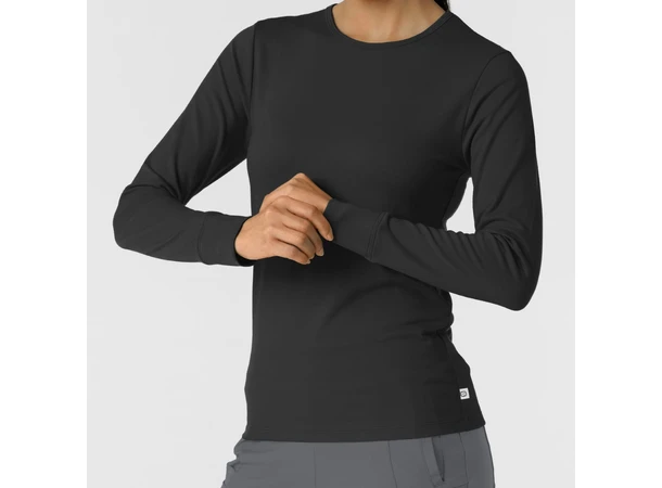 W123 Langermet T-shirt Black XS 