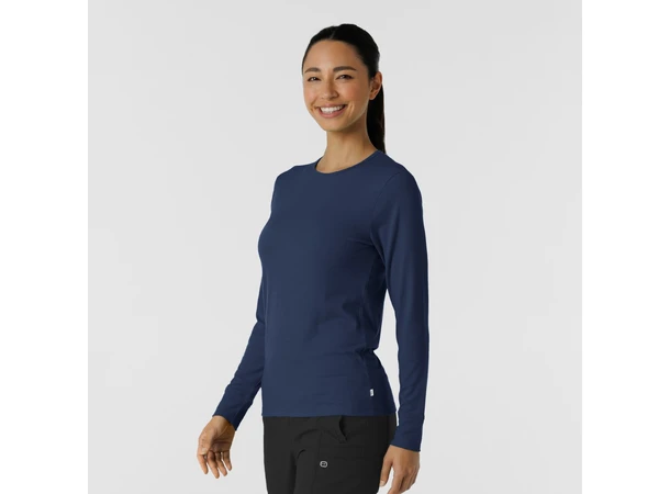 W123 Langermet T-shirt Navy S 