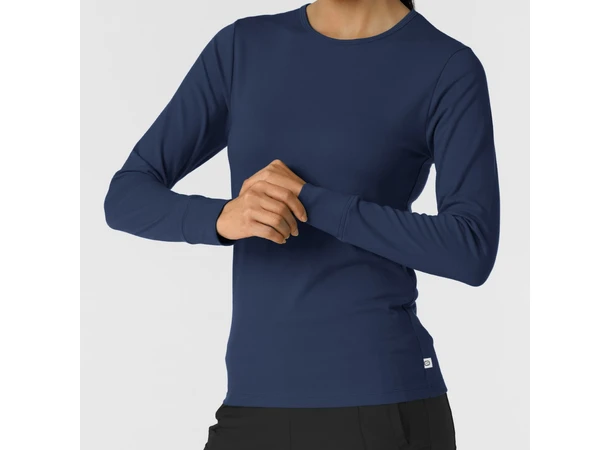 W123 Langermet T-shirt Navy S 