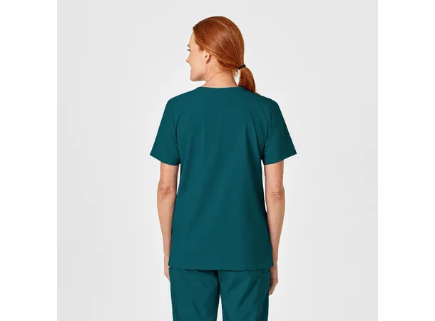 W123 Unisex tunika med 4 lommer Caribbean Blue 3XL 