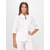 ROZA Dametunika med 3-kvart arm White S 