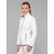 NELI Fleecejakke med lommer White+Ink Blue L 