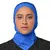 Dame Hijab Operasjonslue Royal L/XL 
