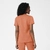 Thrive Dametunika med frontlommer Terra Cotta S 