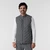 Tynn dunvest for herre Pewter XL 