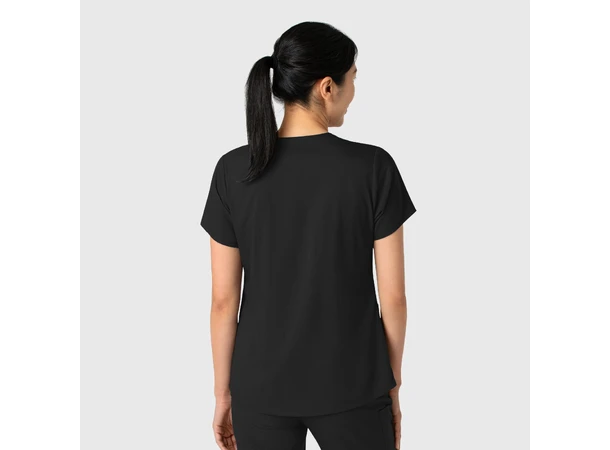 Boundless Dametunika med kurvet V-hals Black XXL 
