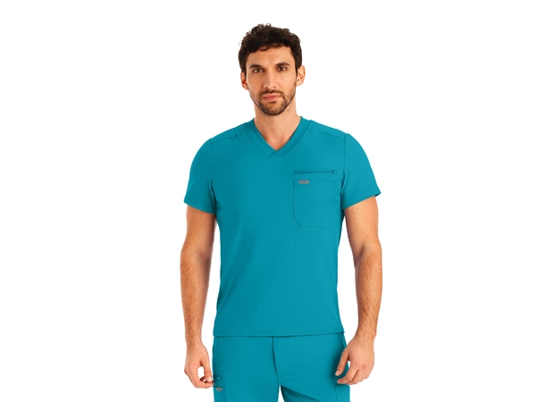 Forward Herretunika med brystlomme Teal S 