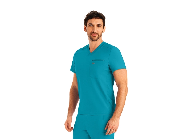 Forward Herretunika med brystlomme Teal S 