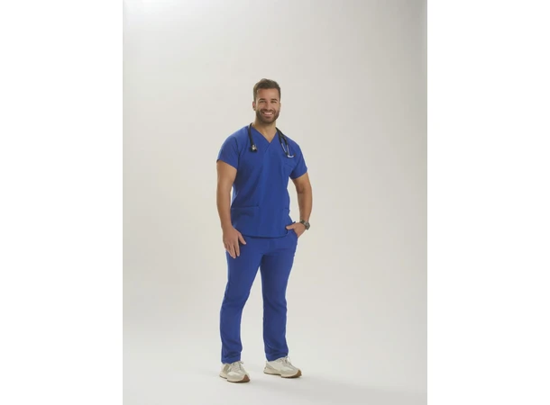 Helseuniform Bukse med rette ben Royal S 