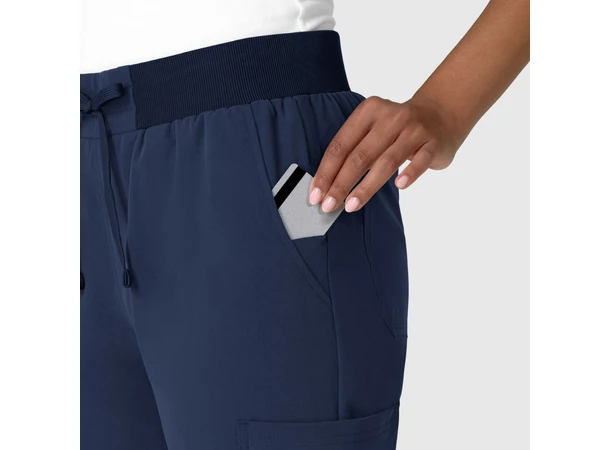 Nova Damebukse med strikk i livet Navy XXL 