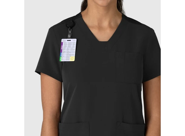 Nova Dametunika med V-hals Black XS 