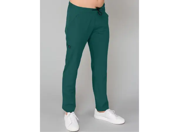 POWER Herrebukse med snøring i livet Green XL 