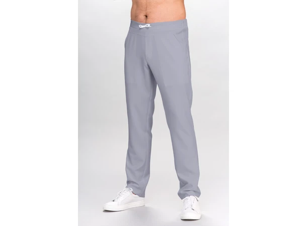 POWER Herrebukse med snøring i livet Steel Grey L 