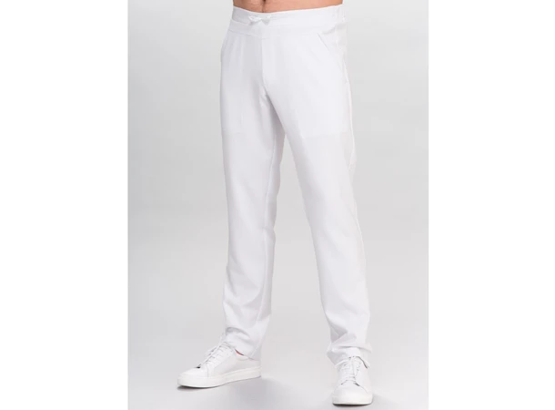 POWER Herrebukse med snøring i livet White XL 