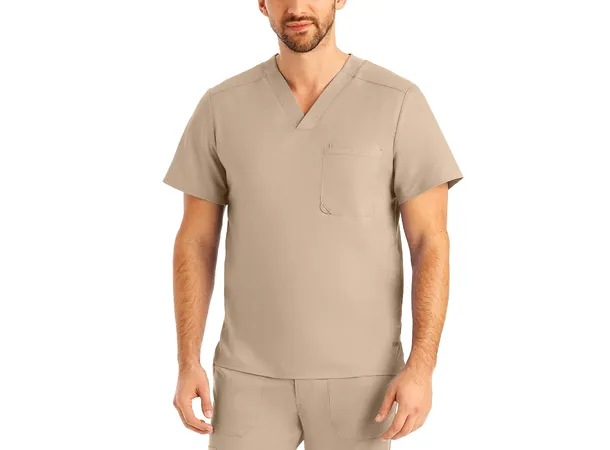 ProFlex Herretunika med brystlomme Sandstone XL 