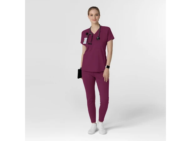 Renew Dametunika med fire lommer Wine L 
