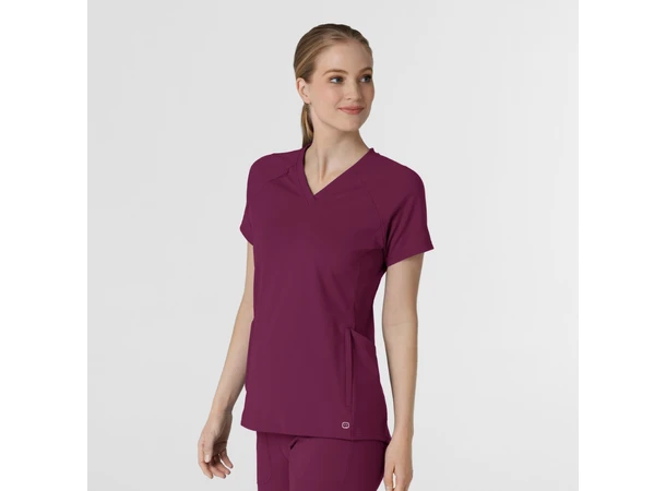 Renew Dametunika med fire lommer Wine L 